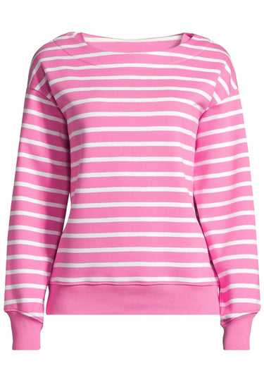 salzhaut - OAWERWIND Damen Leicht tailliert - Hamburg - Streifenmuster - Sweatshirt - 2 - #farbe_offwhite-blossom