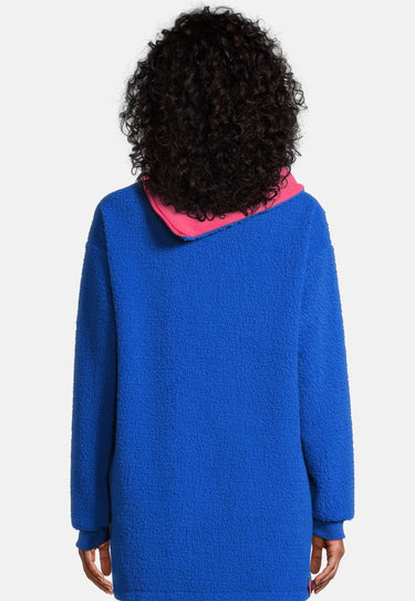 salzhaut - OBROSCH Damen Oversized - Hamburg - Stehkragen - Teddy - 4 - #farbe_sky