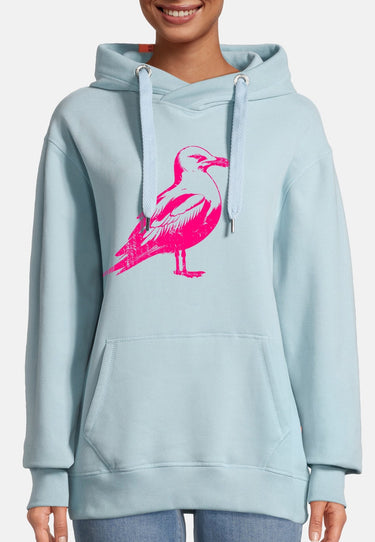 salzhaut - ODDEBODJE UNISEX - Möwe Herren Weit - Hoodie - Kapuzenpullover - Langarmshirt - 13 - #farbe_breeze