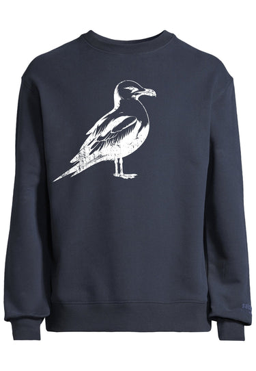 Salzhaut - OLBEN UNISEX - MÖWE Unisex normale Passform - Frontprint - Oversize - Sweatshirt - 2 - #farbe_navy