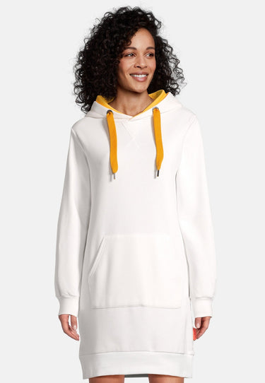 salzhaut - OOLWARDER Damen Oversized - Backprint - Hamburg - Hoodiekleid - 1 - #farbe_offwhite