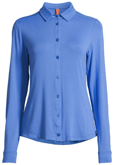 salzhaut - OORN Damen Leicht tailliert - Bluse - Hamburg - Knopfleiste - 7 - #farbe_sky