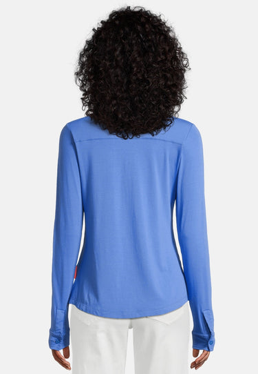 salzhaut - OORN Damen Leicht tailliert - Bluse - Hamburg - Knopfleiste - 9 - #farbe_sky