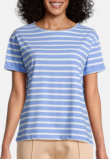 salzhaut - OPDEELEN Damen normale Passform - Damen - Hamburg - ringel - 8 - #farbe_offwhite-sky