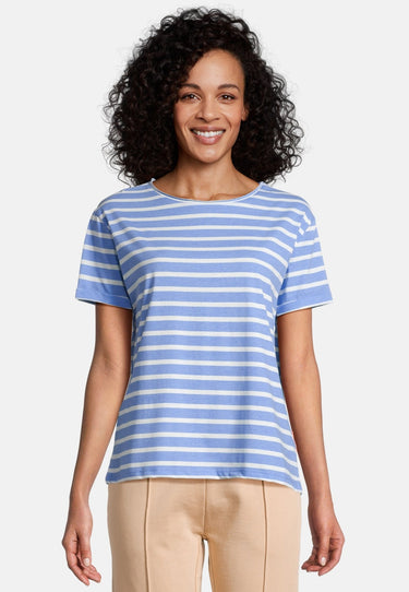 salzhaut - OPDEELEN Damen normale Passform - Damen - Hamburg - ringel - 6 - #farbe_offwhite-sky