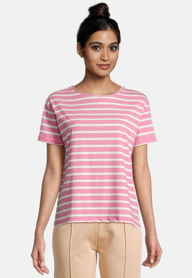 salzhaut - OPDEELEN Damen normale Passform - Damen - Hamburg - ringel - 1 - #farbe_offwhite-blossom