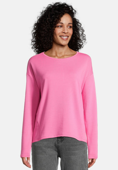 salzhaut - OPFLADUSEN Damen Leicht tailliert - Aufnäher - Hamburg - Sweatshirt - 1 - #farbe_blossom
