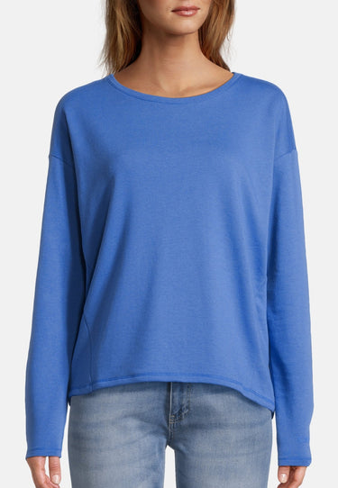 salzhaut - OPFLADUSEN Damen Leicht tailliert - Aufnäher - Hamburg - Sweatshirt - 8 - #farbe_sky