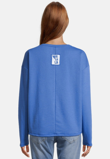 salzhaut - OPFLADUSEN Damen Leicht tailliert - Aufnäher - Hamburg - Sweatshirt - 9 - #farbe_sky