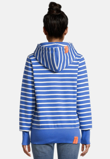 salzhaut - ÖWER Damen Leicht tailliert - Hoodie - Kapuzenpullover - Langarmshirt - 9 - #farbe_offwhite-sky