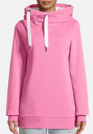 salzhaut - ÖWERTRECKER Damen Leicht tailliert - Hoodie - Kapuzenpullover - Langarmshirt - 3 - #farbe_blossom
