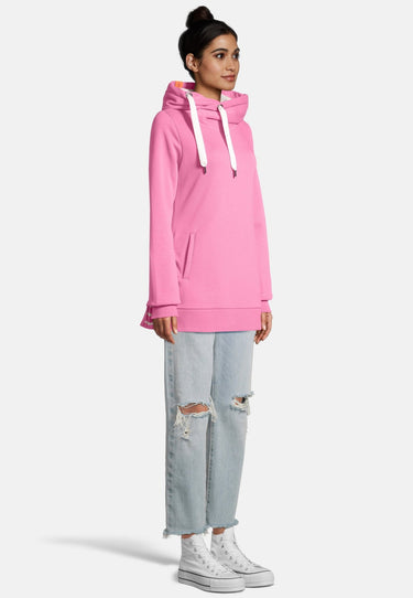 salzhaut - ÖWERTRECKER Damen Leicht tailliert - Hoodie - Kapuzenpullover - Langarmshirt - 5 - #farbe_blossom