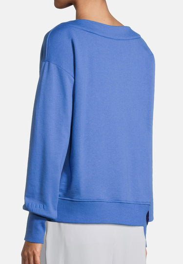salzhaut - PADDE Damen Relaxed-Fit - Boatneck - Rundhals - Sweatshirt - 5 - #farbe_sky