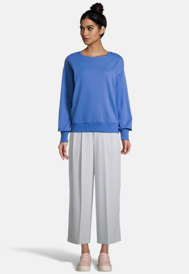 salzhaut - PADDE Damen Relaxed-Fit - Boatneck - Rundhals - Sweatshirt - 1 - #farbe_sky