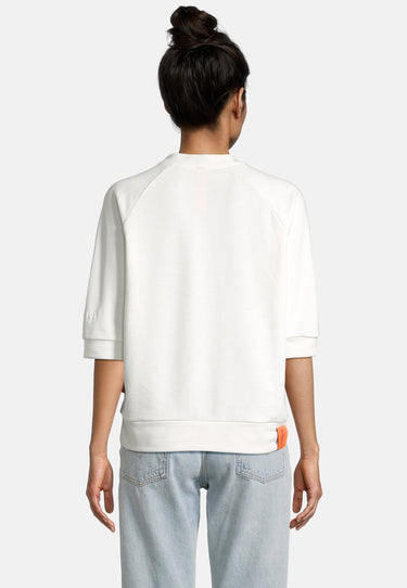 salzhaut - PADDENSTOHL Damen Oversized - Rundhals - Sweat - Sweatshirt - 4 - #farbe_offwhite