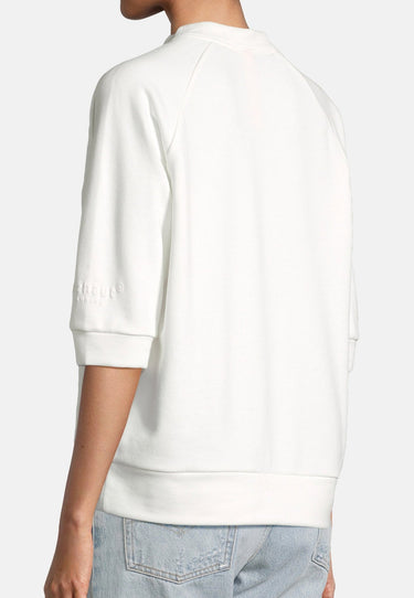 salzhaut - PADDENSTOHL Damen Oversized - Rundhals - Sweat - Sweatshirt - 5 - #farbe_offwhite