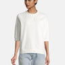 salzhaut - PADDENSTOHL Damen Oversized - Rundhals - Sweat - Sweatshirt - 1 - #farbe_offwhite