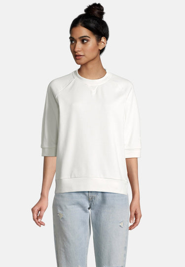 salzhaut - PADDENSTOHL Damen Oversized - Rundhals - Sweat - Sweatshirt - 1 - #farbe_offwhite