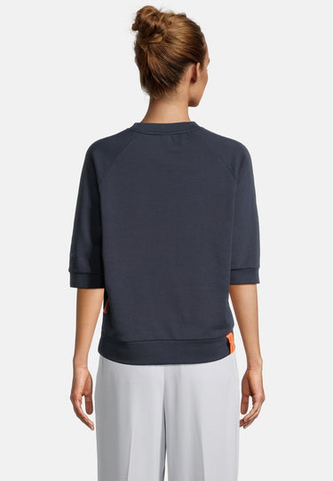 salzhaut - PADDENSTOHL Damen Oversized - Rundhals - Sweat - Sweatshirt - 9 - #farbe_navy