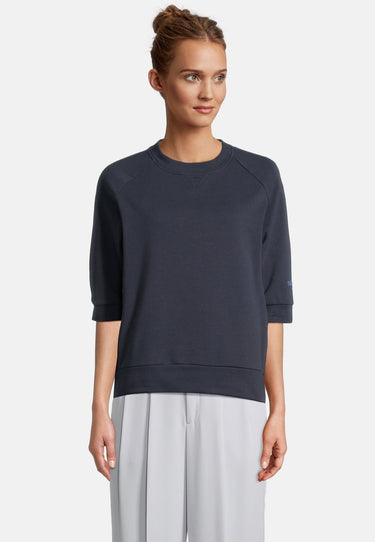 salzhaut - PADDENSTOHL Damen Oversized - Rundhals - Sweat - Sweatshirt - 8 - #farbe_navy