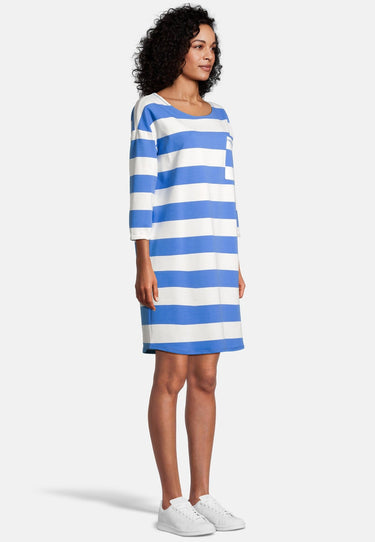 salzhaut - PADDERWATSCH Damen normale Passform - ringel - Ringelkleid - Sommerkleid - 5 - #farbe_offwhite-sky