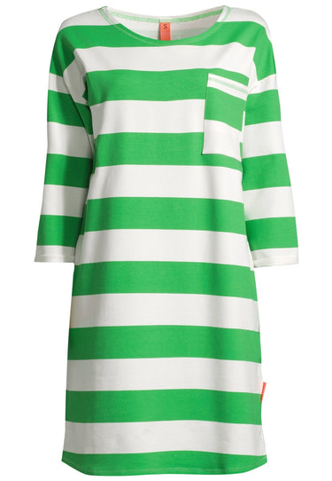 salzhaut - PADDERWATSCH Damen normale Passform - ringel - Ringelkleid - Sommerkleid - 7 - #farbe_offwhite-apple-green