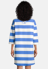 Salzhaut - PADDERWATSCH Damen normale Passform - Reduziert - ringel - Ringelkleid - 4 - #farbe_offwhite-sky