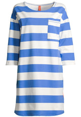 Salzhaut - PADDERWATSCH Damen normale Passform - Reduziert - ringel - Ringelkleid - 2 - #farbe_offwhite-sky