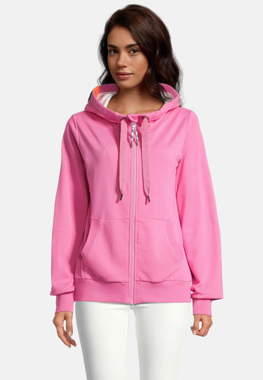 salzhaut - PANNEMESS Damen Oversized - Hoodie - Hoodiejacke - Sweatjacke - 1 - #farbe_blossom