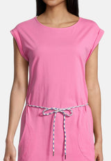 Salzhaut - PANTÜFFEL Damen normale Passform - Gürtel - Kleid - Reduziert - 3 - #farbe_blossom