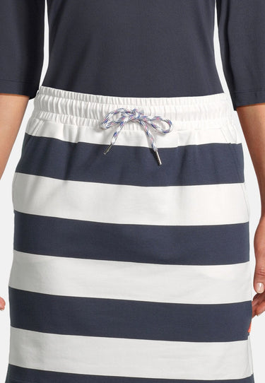 salzhaut - PASTÜRSCHE Damen normale Passform - Damen - ringel - Rock - 8 - #farbe_navy-offwhite