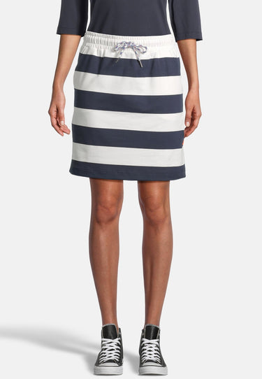 salzhaut - PASTÜRSCHE Damen normale Passform - Damen - ringel - Rock - 6 - #farbe_navy-offwhite