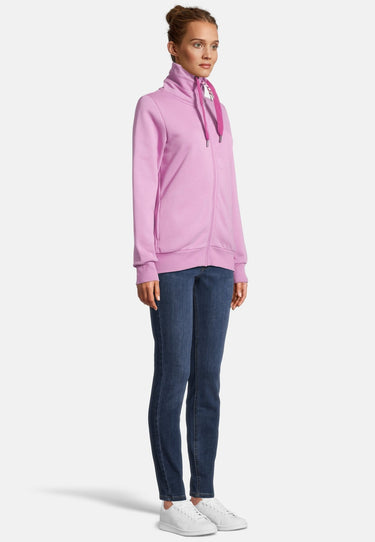 salzhaut - RACKELN Damen Leicht tailliert - Hamburg - Stehkragen - Sweatjacke - 10 - #farbe_pale