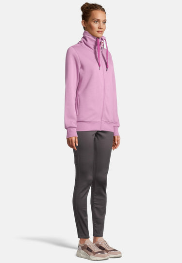 salzhaut - RACKELN - UNI Damen Leicht tailliert - Damen - Stehkragen - Sweatjacke - 10 - #farbe_pale