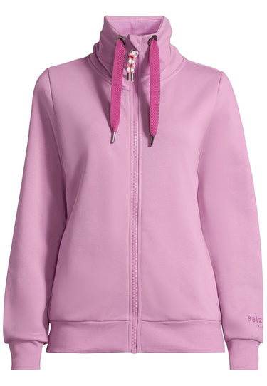 salzhaut - RACKELN - UNI Damen Leicht tailliert - Damen - Stehkragen - Sweatjacke - 7 - #farbe_pale