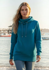salzhaut - RAFSCH Damen Hoodie Leicht tailliert - adenauer & co - Anker - Basic - 1 - #farbe_Fjord