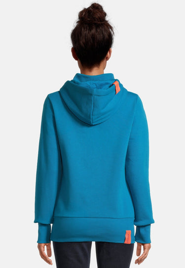 salzhaut - RAFSCH Damen Leicht tailliert - Hoodie - Kapuzenpullover - Langarmshirt - 4 - #farbe_fjord