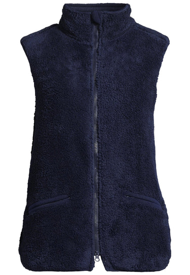 salzhaut - RAMENTEN Damen normale Passform - Hamburg - Teddy - Weste - 2 - #farbe_navy