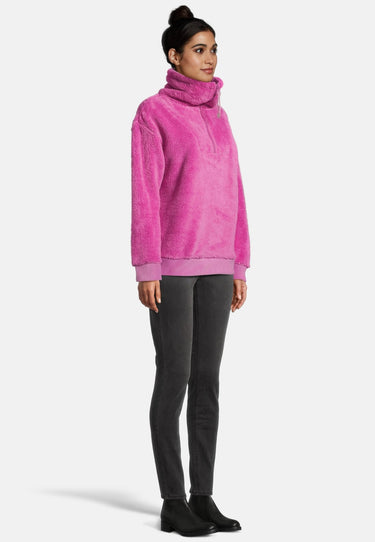 salzhaut - RAMMDÖSIG Damen Oversized - Hamburg - Teddy - Troyer - 5 - #farbe_pale