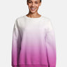 salzhaut - RANDAKEL Damen Oversized - Dip-Dye - Hamburg - Sweatshirt - 1 - #farbe_plum
