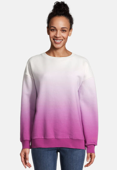 salzhaut - RANDAKEL Damen Oversized - Dip-Dye - Hamburg - Sweatshirt - 1 - #farbe_plum