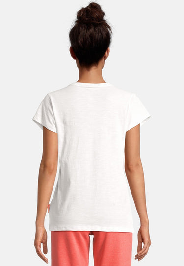 salzhaut - REBBEDI Damen Leicht tailliert - Frontprint - Hamburg - love - 9 - #farbe_offwhite