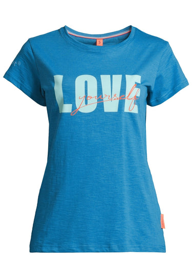 salzhaut - REBBEDI Damen Leicht tailliert - Frontprint - Hamburg - love - 2 - #farbe_fjord