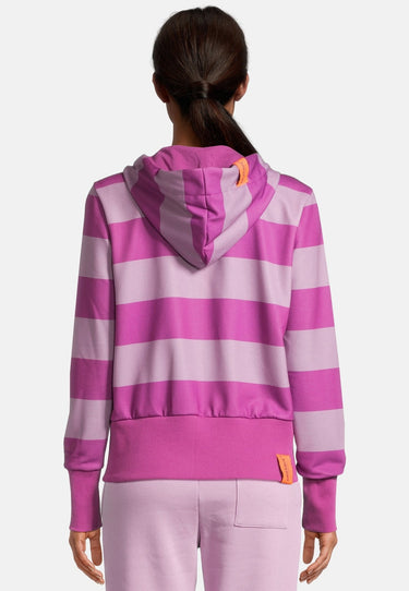 salzhaut - RECKSCHETER Damen Leicht tailliert - Hamburg - Hoodiejacke - Sweatjacke - 4 - #farbe_plum-flieder