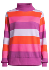 Salzhaut - REDD Damen Oversized - Hamburg - Reduziert - Stehkragen - 2 - #farbe_plum-fiesta-flieder-pink