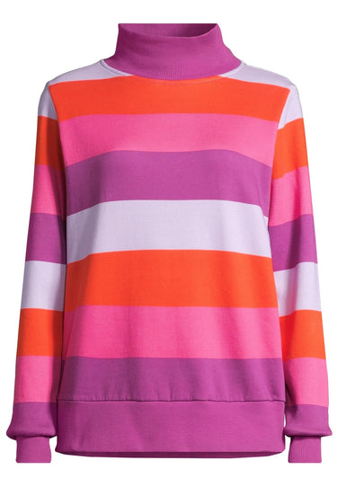 salzhaut - REDD Damen Oversized - Hamburg - Stehkragen - Turtleneck - 2 - #farbe_plum-fiesta-flieder-pink