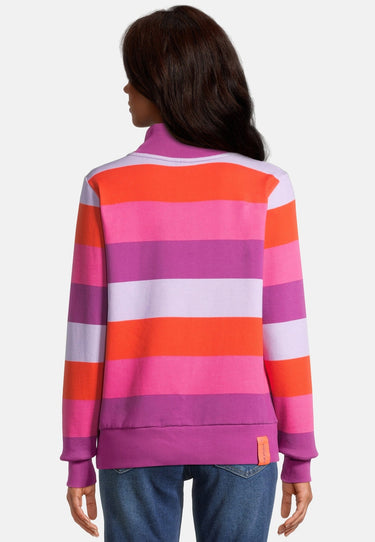 salzhaut - REDD Damen Oversized - Hamburg - Stehkragen - Turtleneck - 4 - #farbe_plum-fiesta-flieder-pink