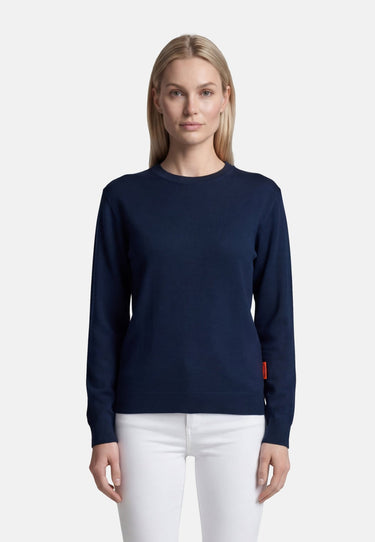 salzhaut - REEP Unisex Merinowollpullover - adenauer & co - Anker - Basic - 3 - #farbe_Navy