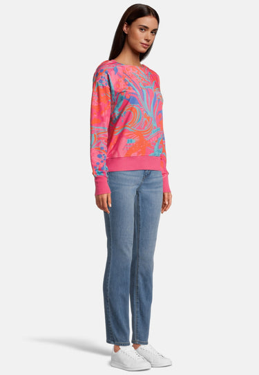 salzhaut - REEPSCHLAUEN Damen normale Passform - Hamburg - Rundhals - Sweatshirt - 5 - #farbe_pink