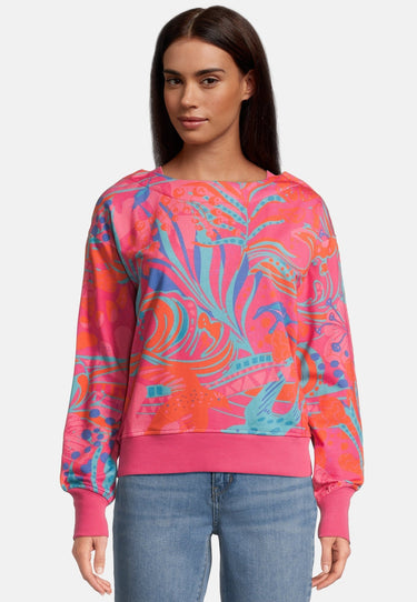 salzhaut - REEPSCHLAUEN Damen normale Passform - Hamburg - Rundhals - Sweatshirt - 1 - #farbe_pink